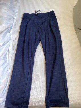 Men's Navy Drawstring Lounge Joggers